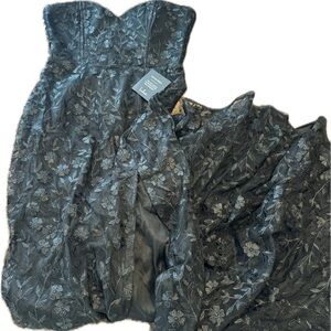 NWT black wedding dress from Lulus